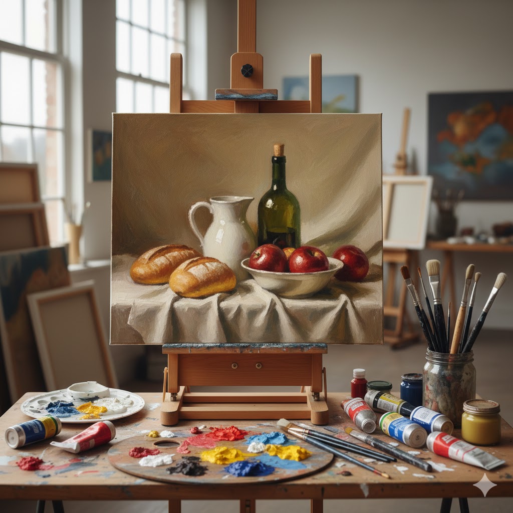 Acrylic still life